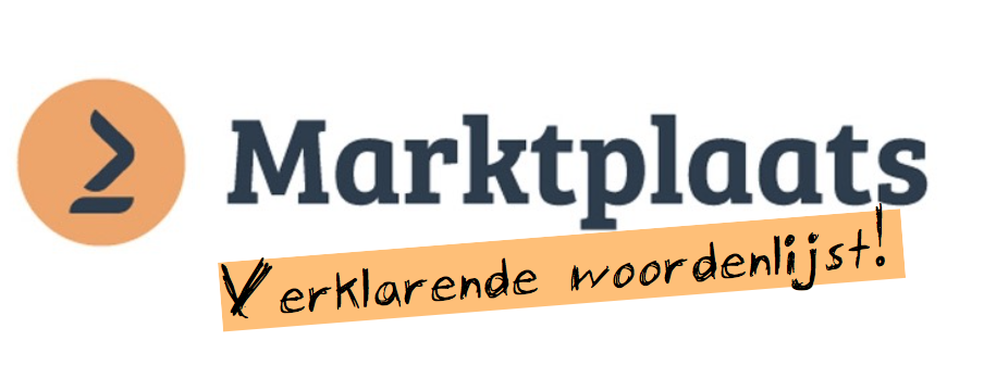 Verklarende woordenlijst Marktplaats
