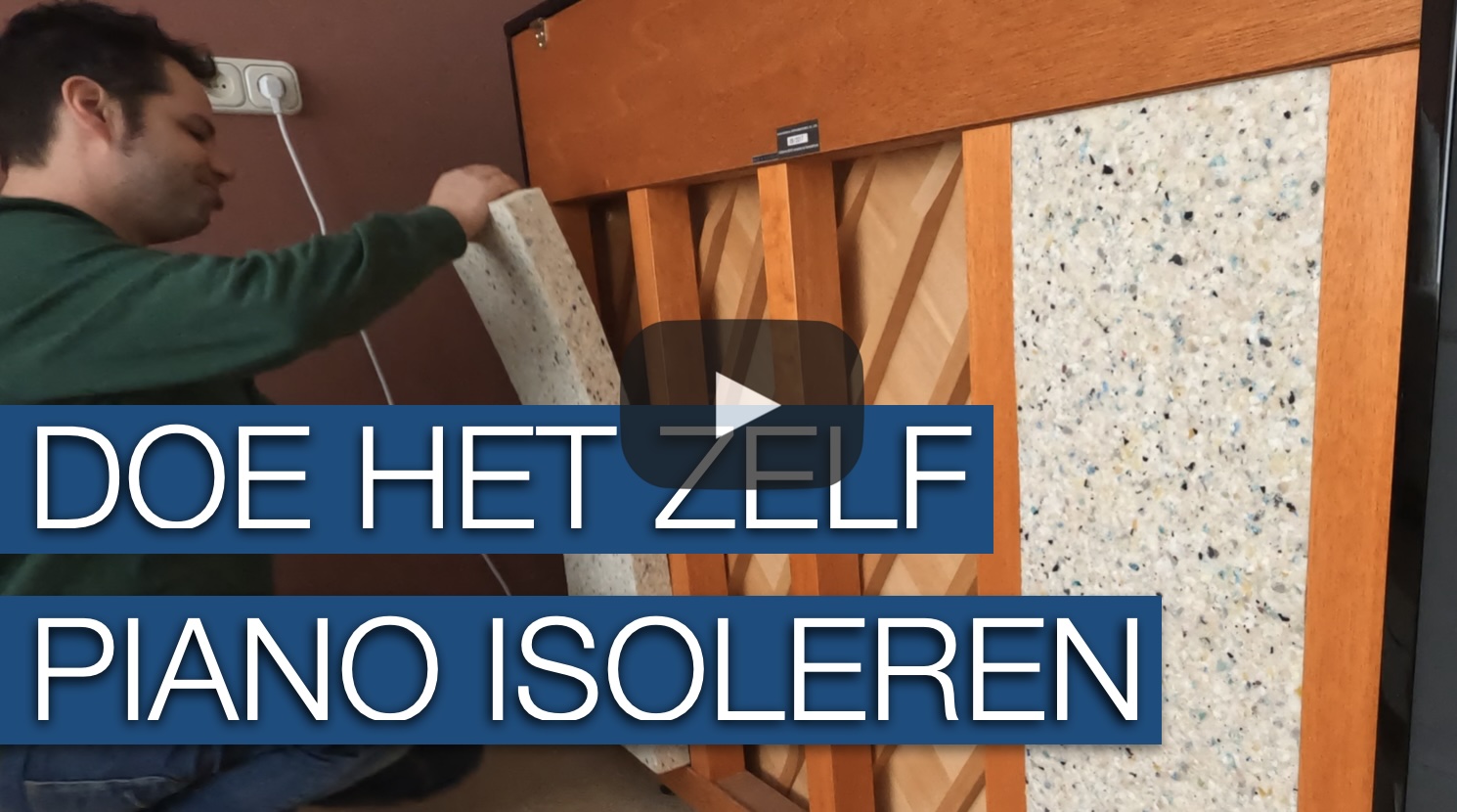youtube video piano isoleren